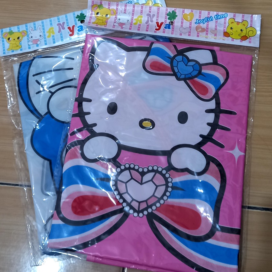(cod)celemek Plastik Dapur Karakter Lucu Anti Air Waterproof Apron Masak Import Murah Grosir