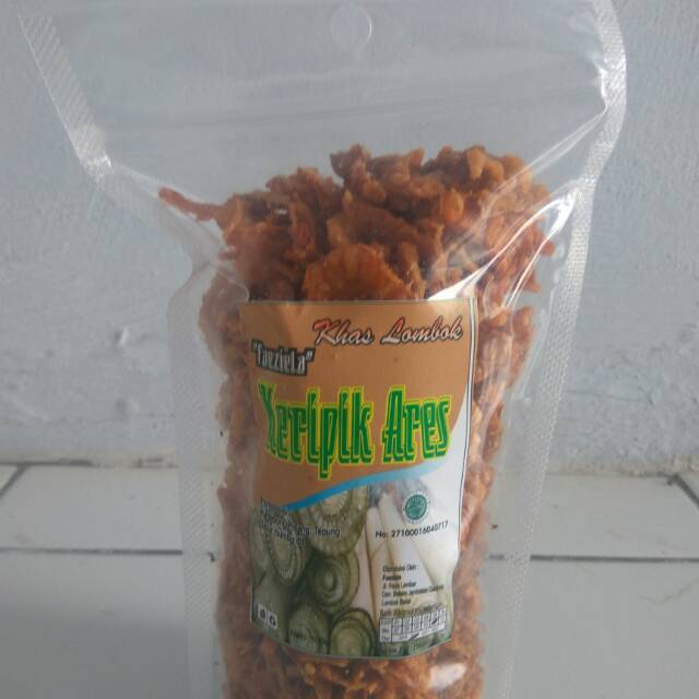 

Keripik Ares (Kedebong Pisang) Khas Lombok