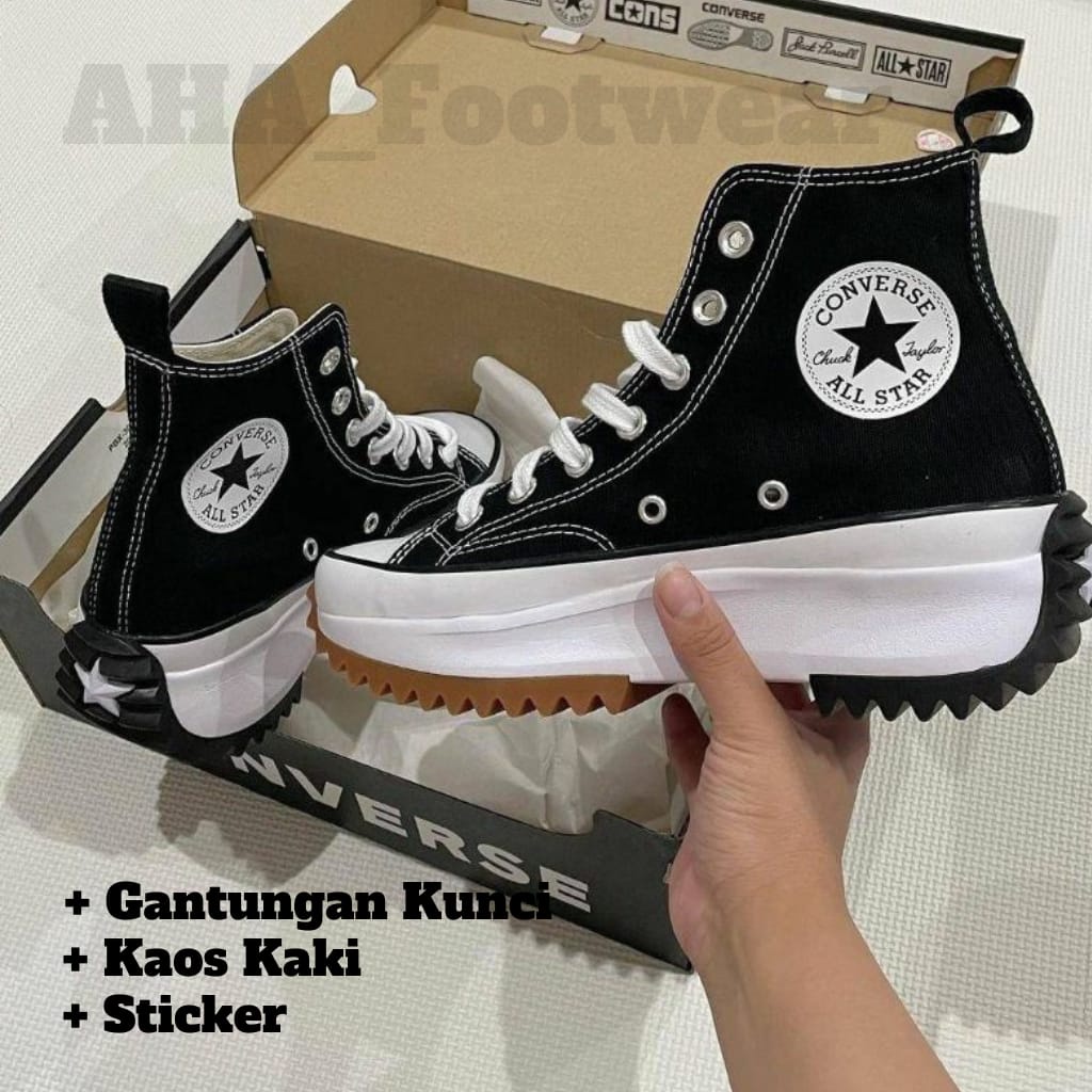 Sepatu Converse JW Anderson Premium Sepatu Run Star Hike Wanita Premium Original BNIB