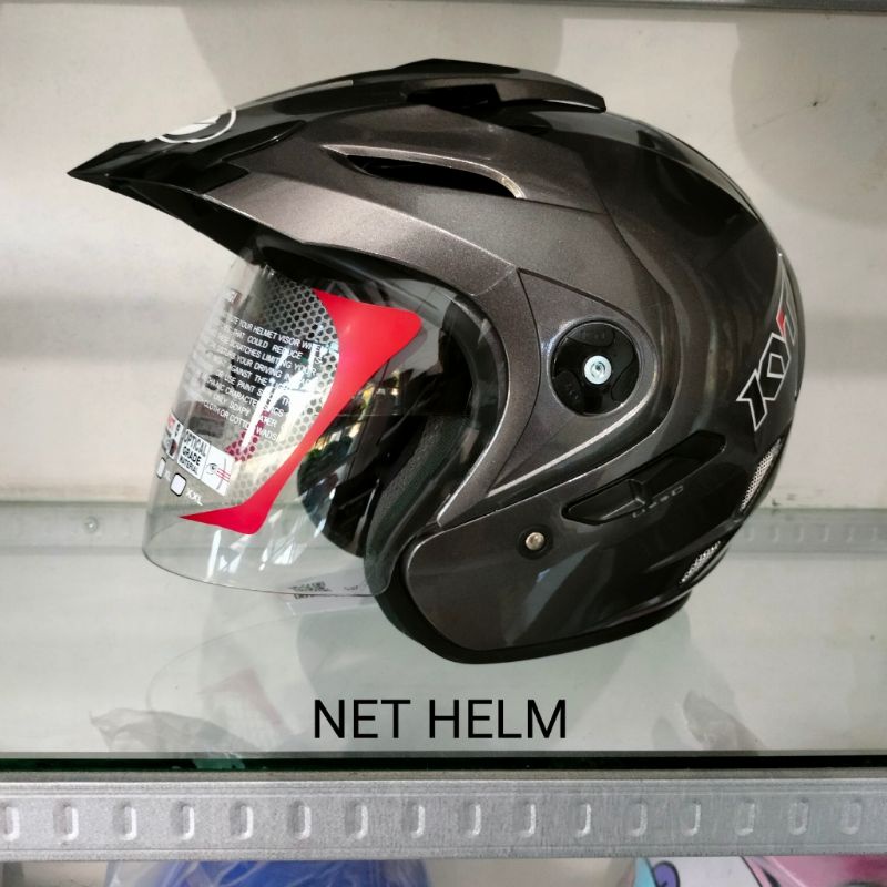 KYT VENOM RR SOLID GUN METAL ORIGINAL KYT VENOM RR