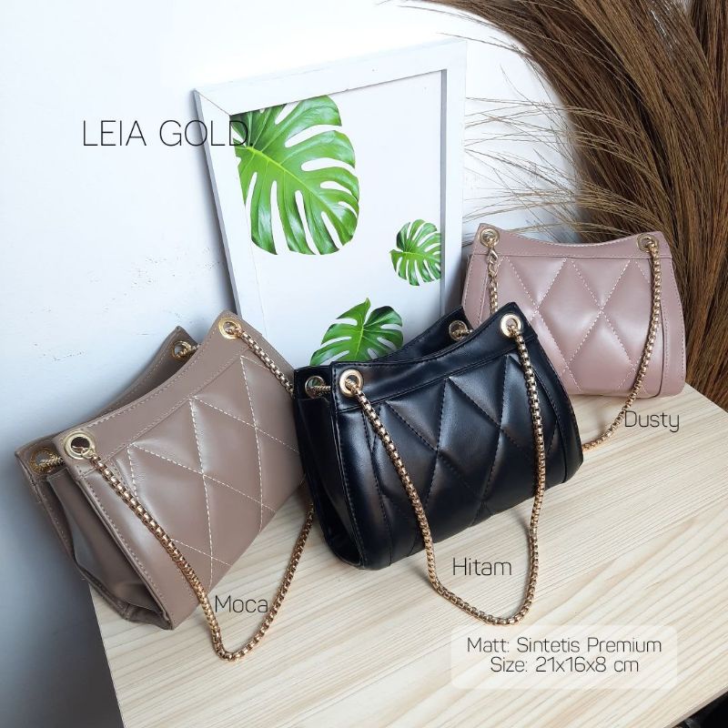 TAS WANITA LEIA GOLD