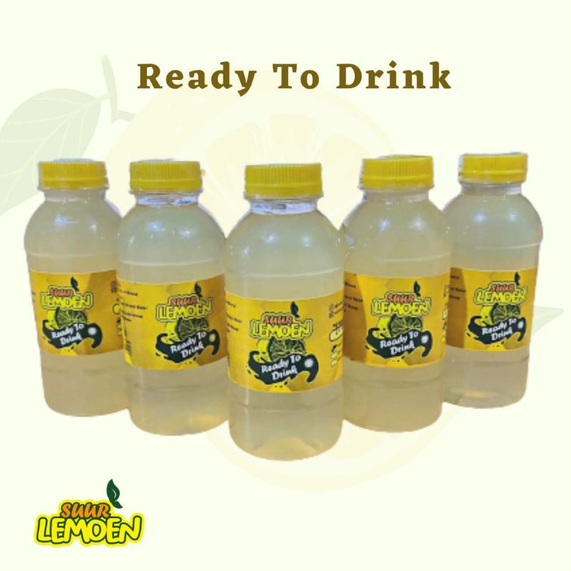 Ready To Drink Lemon California Siap Minum 200ml by SUUR LEMOEN ID