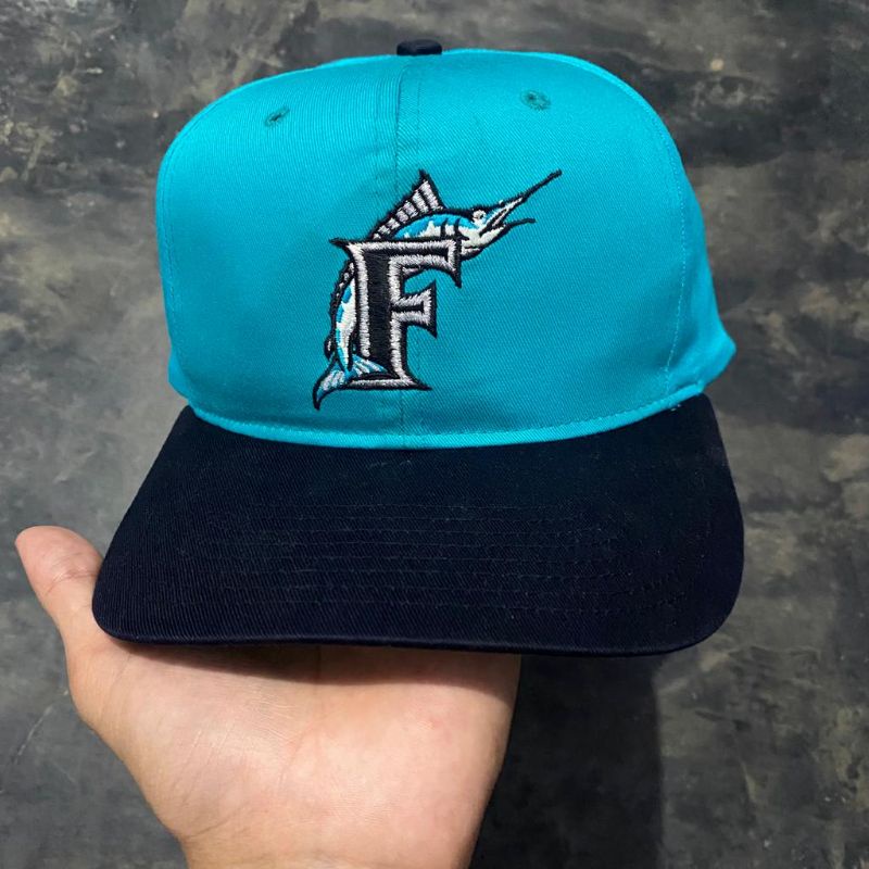 Snapback Florida Marlins Vintage tag Genuine Merchandise