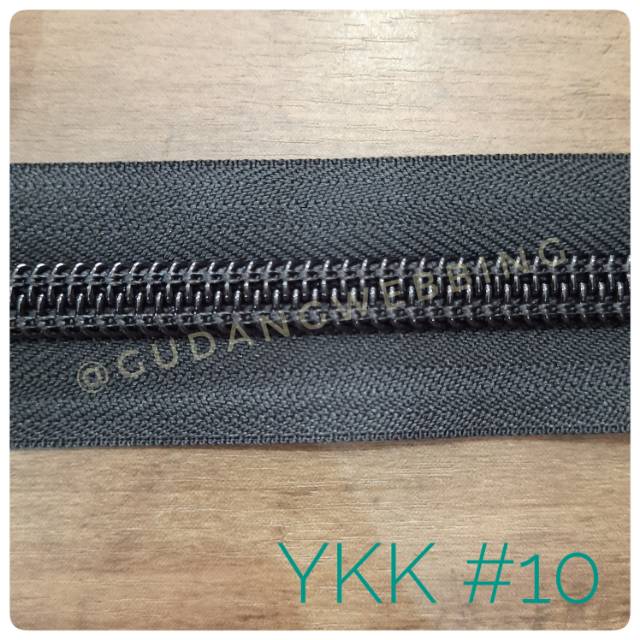 Risleting / Zipper No. 10 YKK - Meteran