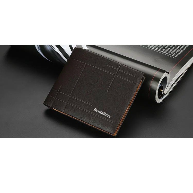 *ALIBABA1688* DOMPET PRIA N07 IMPORT MATERIAL PU DOMPET PENDEK DOMPET LIPAT