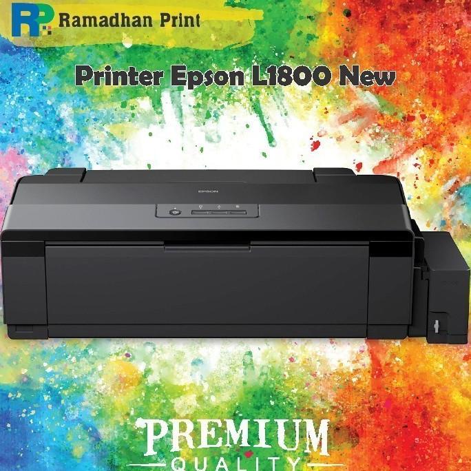 Ready...Ready...Ready...] Printer Epson L1800 Print A3+ GARANSI RESMI A3 INFUS Ori Original