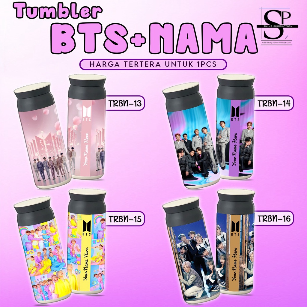 Tumbler Travel BTS Botol Minum BTS