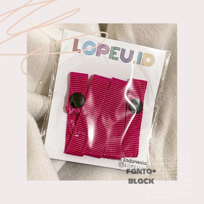 

Hemat Strap Masker Lopeu Fanta + Hitam Gilaa!!!