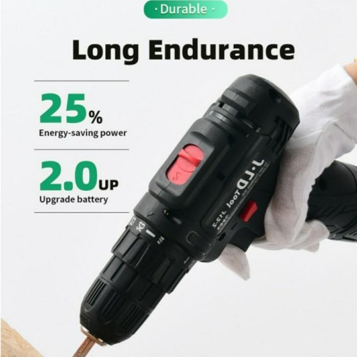 Mesin Bor Tangan | J12-S | Bor Cordless |12V | Power Tools | Jld Tools