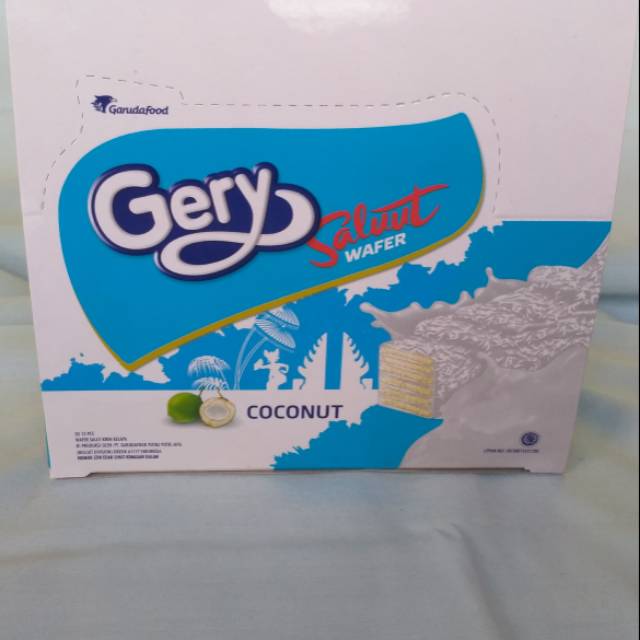 

Gery Salut Wafer Coconut