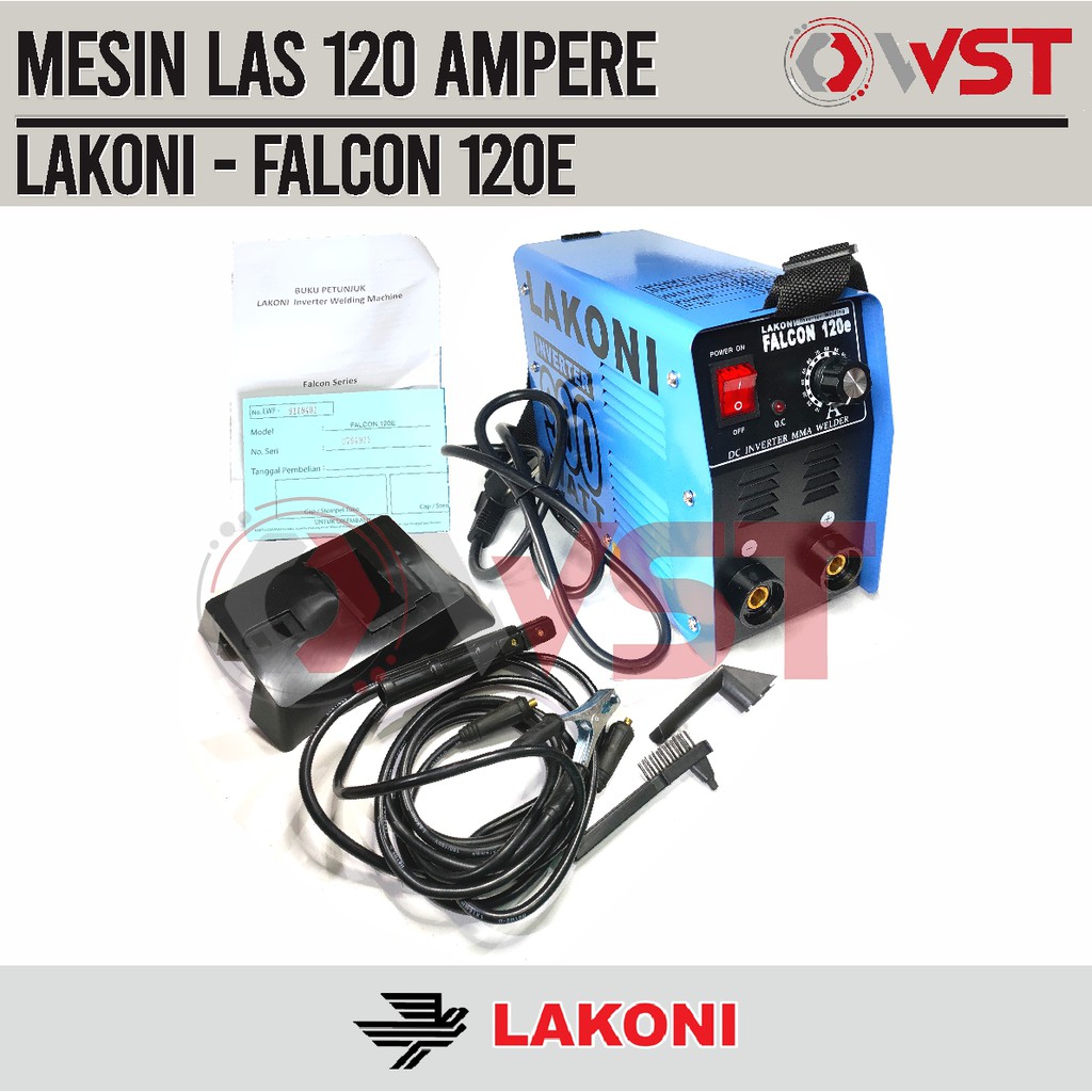 Lakoni Trafo Las Inverter Falcon 120 E - Mesin Las Lakoni 120A