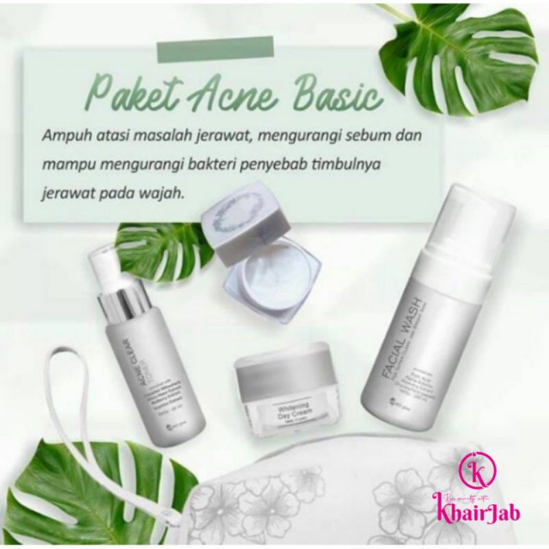 (Free facial brush) Ms Glow Acne Series/Ms Glow Acne Basic/Ms Glow Paket Acne