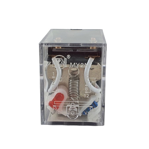 Relay MY2N AC 220V 8 pin Kaki Jarum PCB Riley 220 Volt 8p 5a