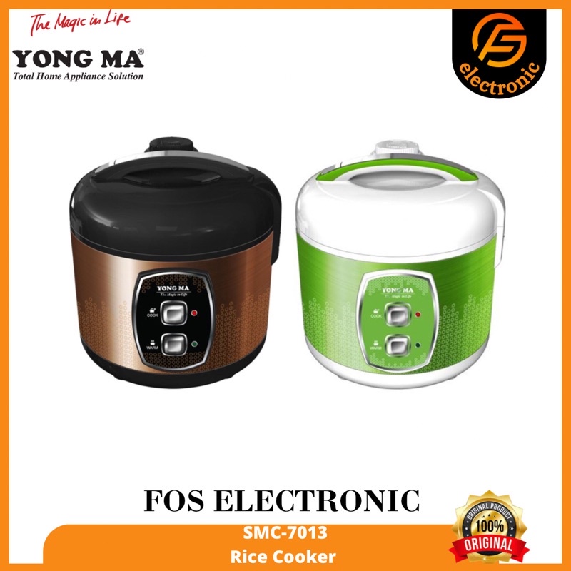 YONG MA RICE COOKER 3IN1 2 LTR SMC 7013 - GARANSI RESMI