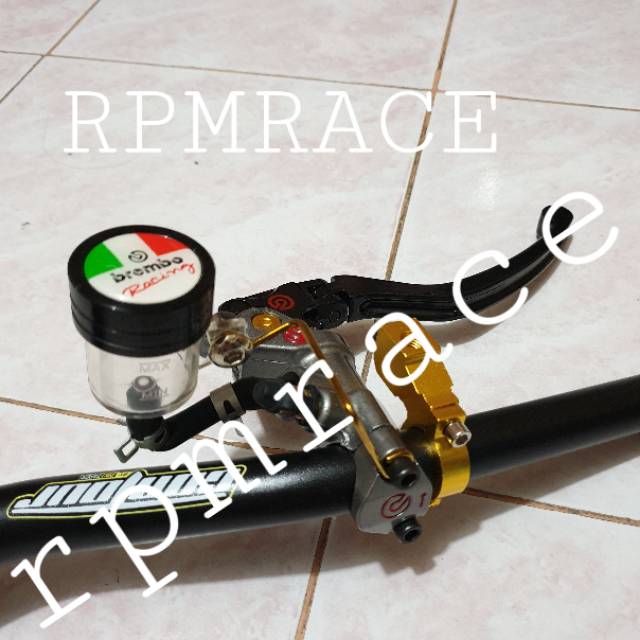 PAKET Komplit Stang Fatbar Protaper Master Rem Izumi Universal Nmax  Pcx Vixion Cb 150 Klx dll.