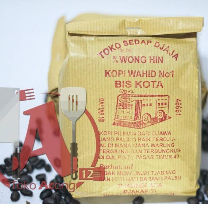 

PROMO 9.9 Kopi Bis Kota 250gram ( ROBUSTA ) / Kopi Wong Hin Dari Jatinegara Asli