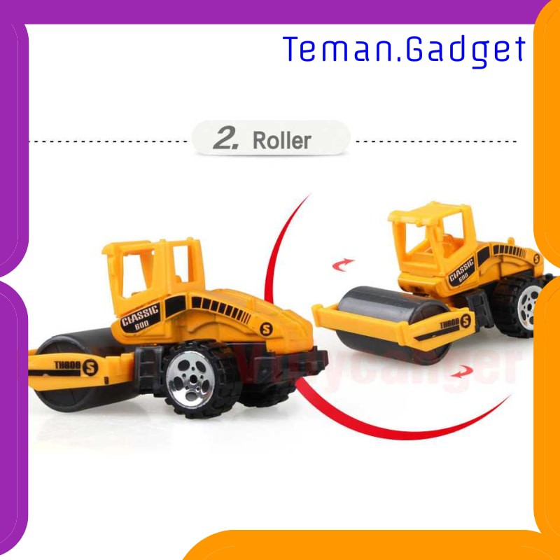 TG-MA185 MAINAN MOBIL-MOBILAN TRUCK KONSTRUKSI DIECAST ANAK 6PCS - CP1073