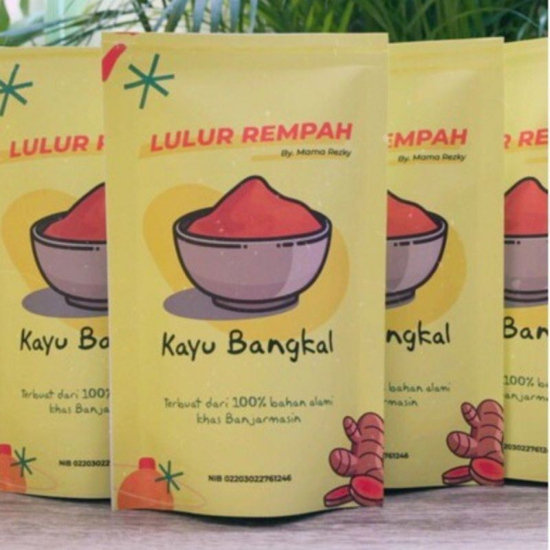 LULUR REMPAH KAYU BANGKAL MENGANGKAT SEL KULIT MATI AMAN UNTUK BUMIL BUSUI HALAL 10, 20, 50, 90g