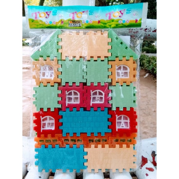 Mainan anak susun/mainan anak susun balok/Mainan edukasi anak 1 tahun/Mainan edukasi anak 2 tahun/Ma