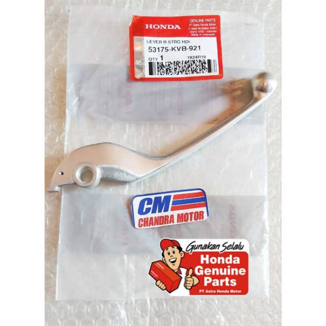 Handle handel rem kanan beat fi vario 110 fi beat pop type rem CBS asli HONDA AHM 53175-KVB-921