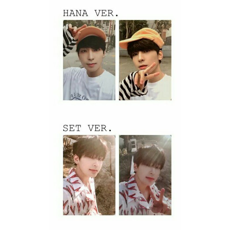 PC HENGGARAE WONWOO HANA SET VER