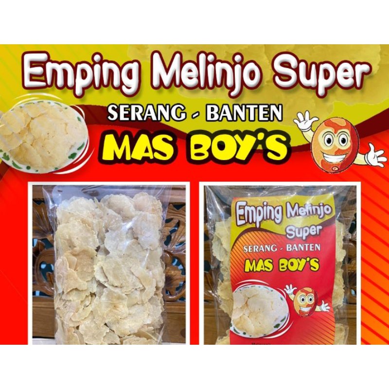 

Emping Melinjo Super Asli Banten 250 Gram