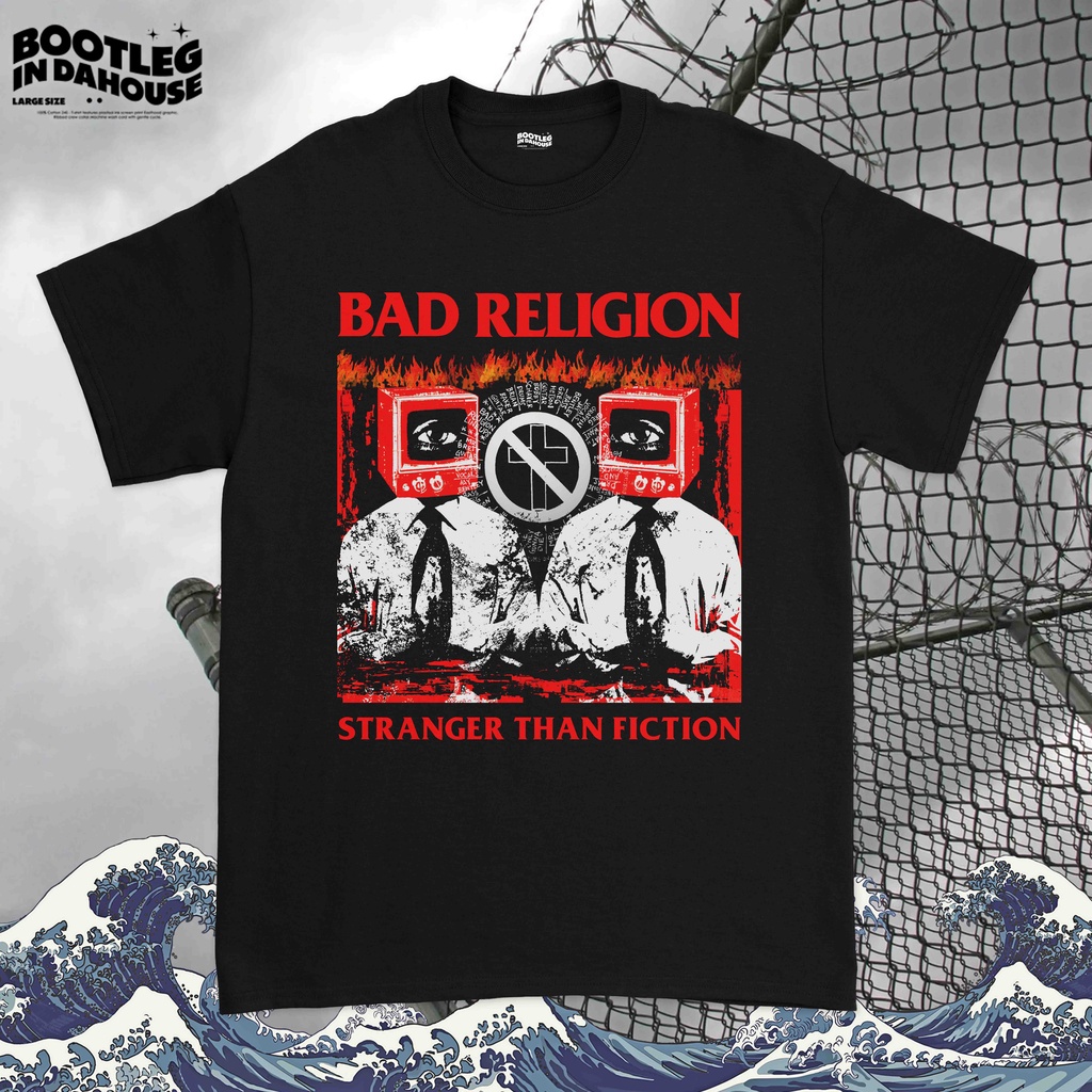 Kaos Band Bad religion Fiction - Baju Bad Bad Religion