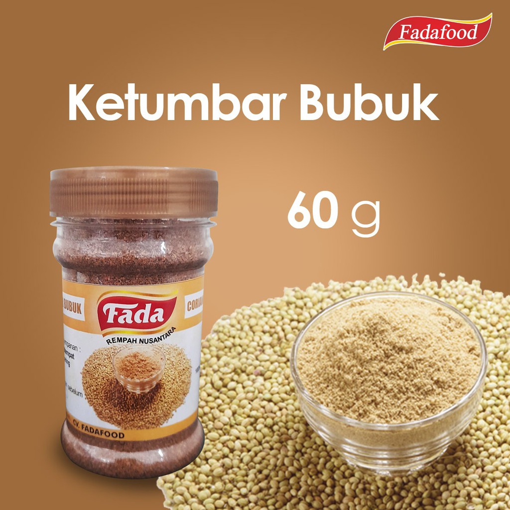 

Ketumbar Bubuk / Coriander Powder 60gr