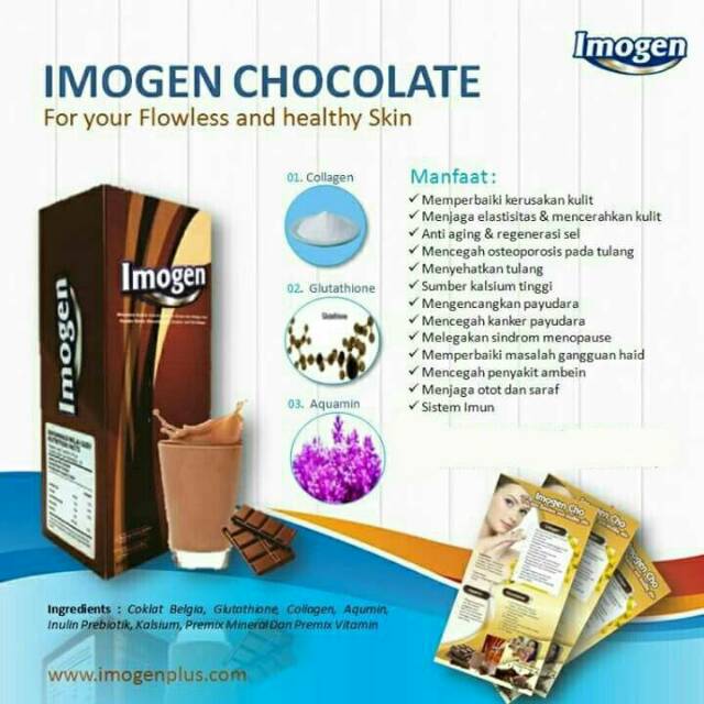 Imogen chocolate/pengemuk/promil