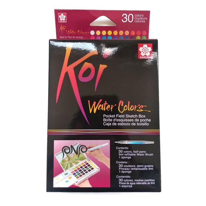 

HOT SALE SAKURA KOI WATERCOLORS 30 / WATER COLOR / CAT AIR 30 WARNA