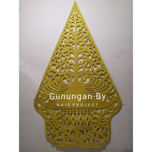 Gunungan wayang dekorasi jumbo spon eva T240 ( satu lembar ) READY 1LBR