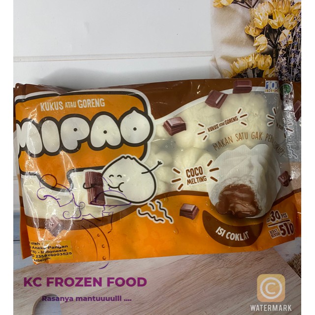 

KC Frozen - Mipao Mini Bapau Isi 30 Pcs / Bapao Rasa Coklat / Bapau Rasa Cokelat Murah / Mini Bapao