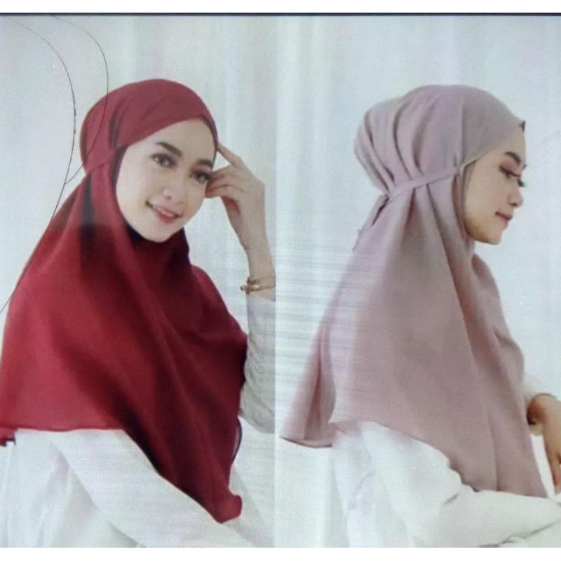 BERGO MARYAM POLOS,KERUDUNG MARYAM TALI,HIJAB MARYAM TALI NON PET