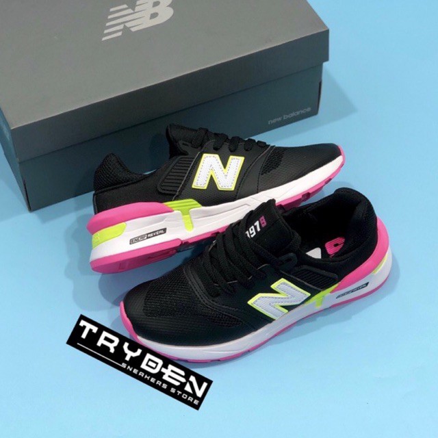 Sepatu New Balance 997s Black Pink