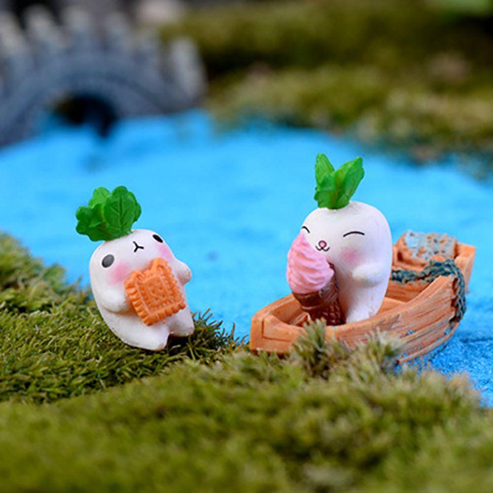 [Elegan] Dekorasi Paskah Kerajinan Tangan Mini Wortel Lumut Untuk Dekorasi Bonsai Taman Peri Lanskap Mikro