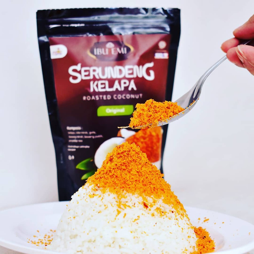 

SERUNDENG KELAPA KERING HOMEMADE PEDAS MANIS / ROASTED COCONUT IBU EMI