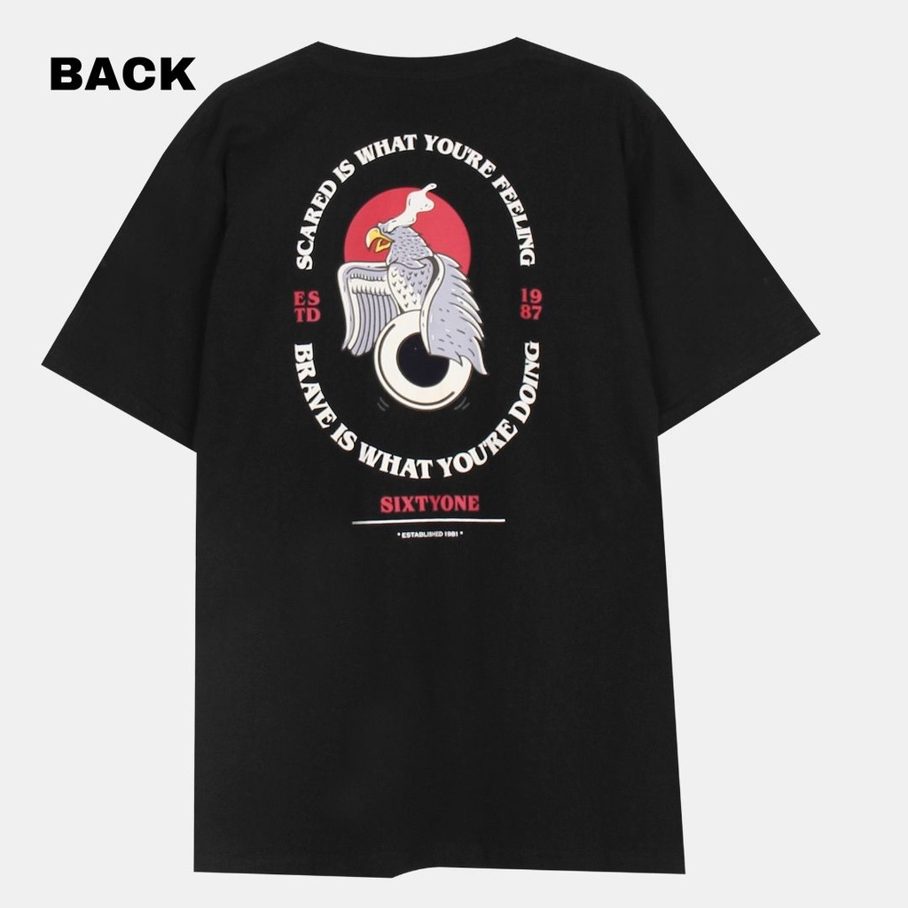 Number 61 Kaos Pria The Brave Tshirt