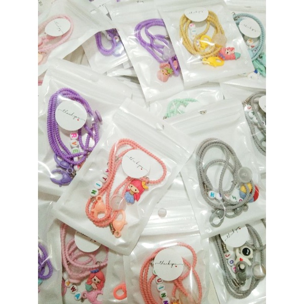 Strapphone / konektor masker mutiara /tali masker grosir souvenir ultah