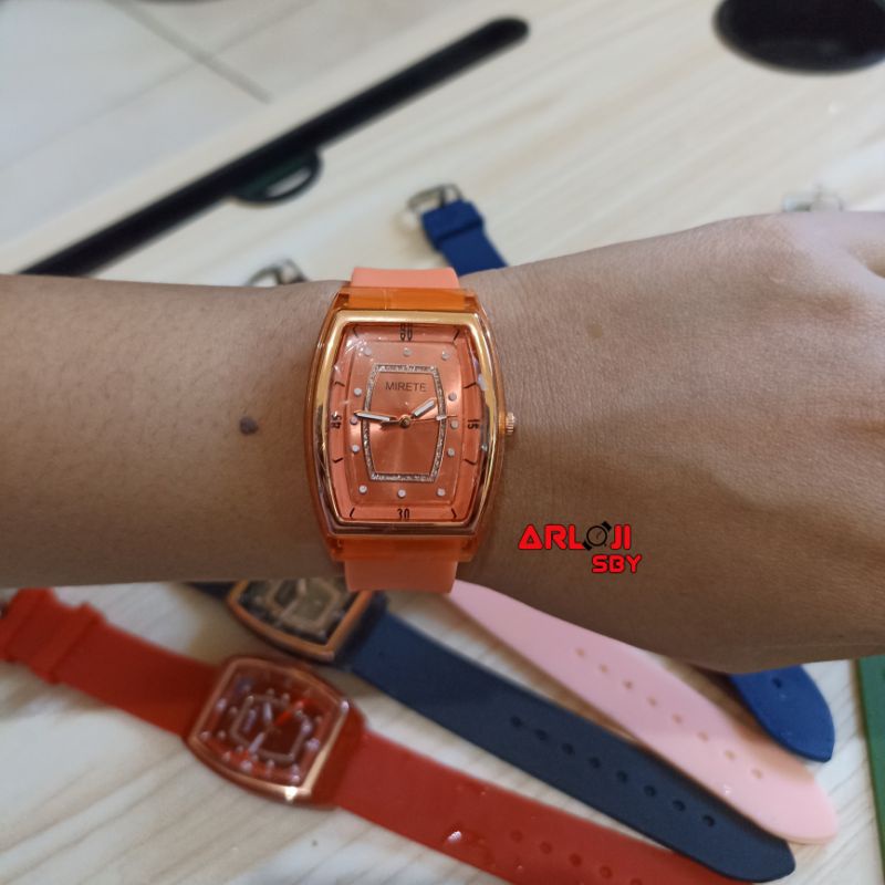 JAM TANGAN WANITA MIRETE MODEL  ORIGINAL TAHAN AIR