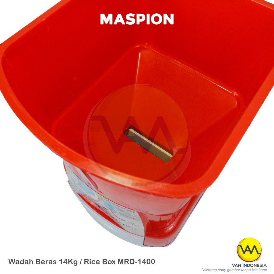 MASPION Tempat penyimpanan Beras / Rice Box 14 Kg MRD 1400 AP