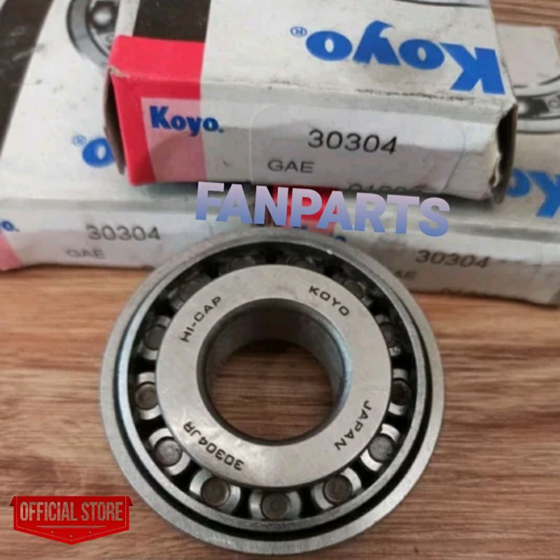 Bearing 30304 KOYO Jepang.  Original