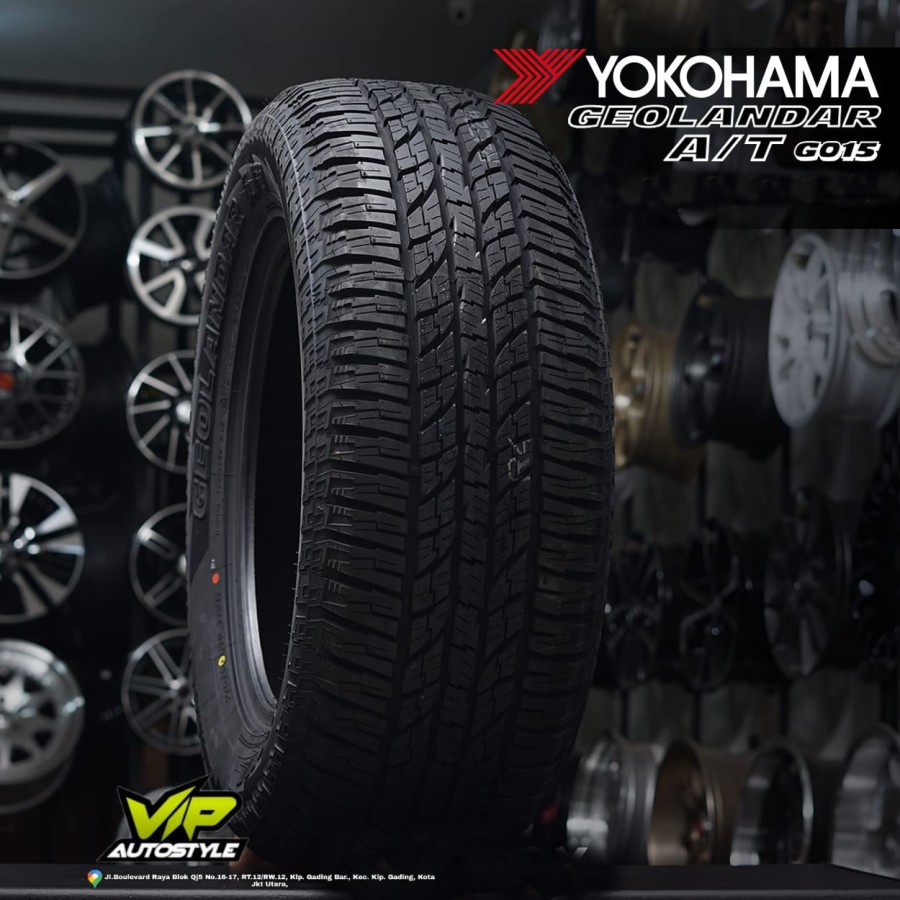 Ban Mobil Semi Offroad Ring 16 Merk YOKOHAMA GEOLANDAR A/T -G015 215 70 R16( GRATIS PASANG DI TOKO )