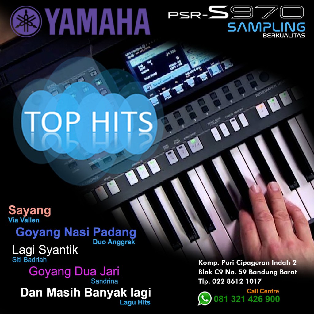 Sampling Keyboard YAMAHA PSR S970
