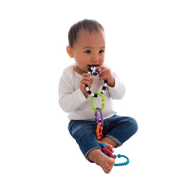 Playgro Jungle Textured Links Mainan Anak Bayi Rantai Gantung Stroller