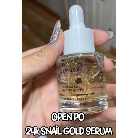 (READY STOCK) SERUM WAJAH GOLD 24K SKINSOUL BY AMANDA MANOPO FACE SERUM SKIN SOUL BRIGHTENING-5