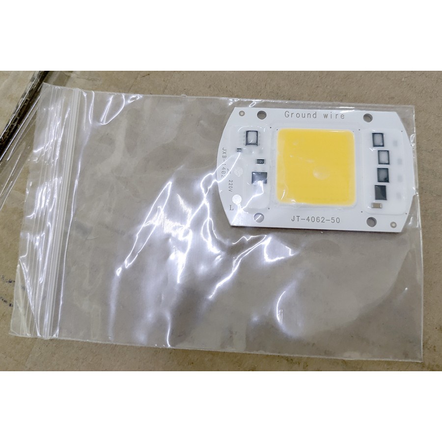 Chip Lampu COB LED Floodlight Spotlight 220V 20W - Warm White - White