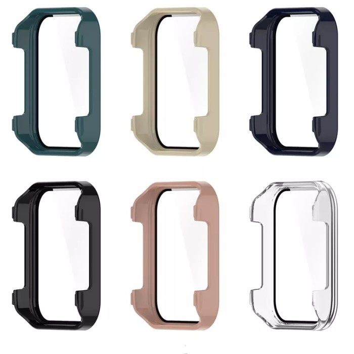 Hard Case For REALME WATCH 3 Case With Tempered Glass