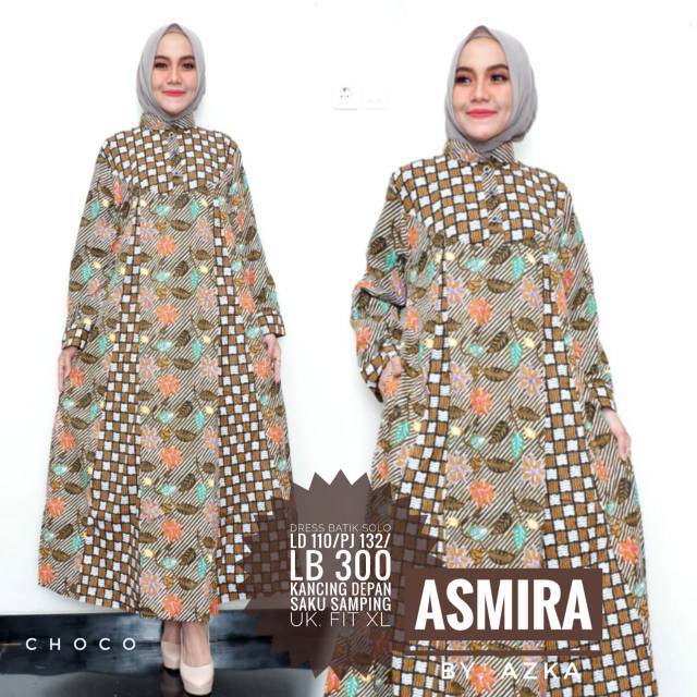 30 Ide Gamis  Batik Jumbo  Solo Tricia Goes Around