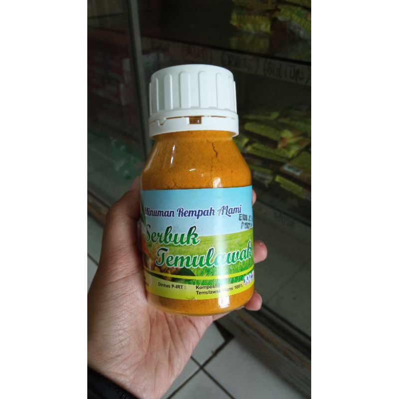 

Minuman Rempah Herbal Alami Serbuk Temulawak Jayyid