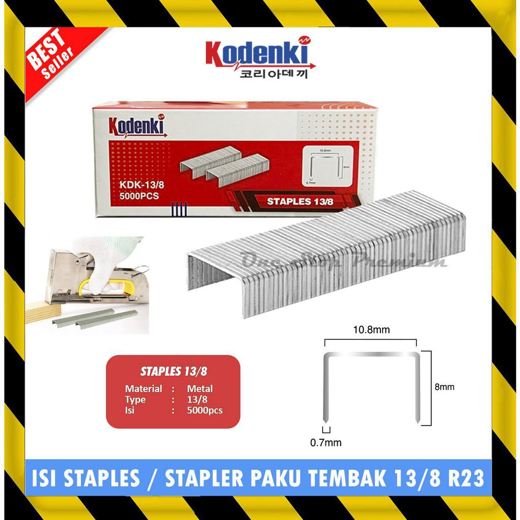 

ISI ULANG REFIL REFILL AIR SETEPLES STEPLES STAPLER STAPLES STAPLE PAKU TEMBAK ANGIN AIR NAILER AIRNAILER GUN TACKER GUNTACKER JOK SOFA KULIT MEUBLE MEBEL PAPAN KAYU KARPET ROTAN TIPE TYPE 13/8 8MM R23 MODEL U TEBAL KUAT HEAVY DUTY